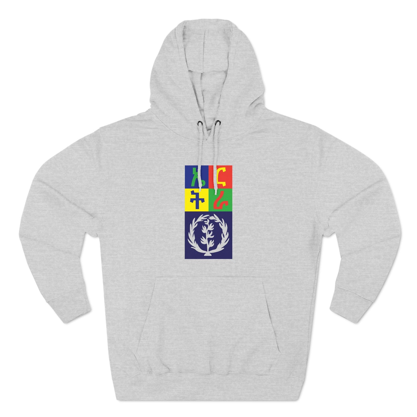 Three-Panel Fleece Hoodie